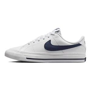 Детские кроссовки для скейтбординга Court Legacy GS Low-top, белые/синие Nike, белый/синий