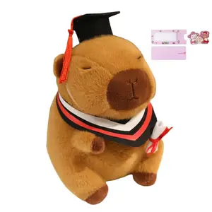 Плюшевая кукла Dr Capybara Kun, высота 20см/25см AOLETU