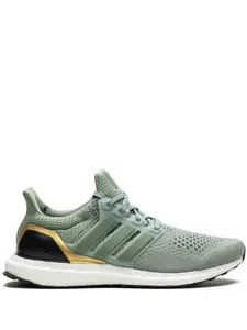 Кроссовки Ultraboost 1.0 Green/Gold Metallic Adidas, зеленый