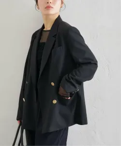 Двубортный пиджак U By Spick&Span, цвет Black