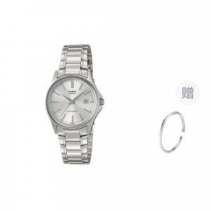 CASIO Часы Women's DRESS Silver Watch, Silver Dial