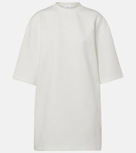 Хлопковое платье-футболка Wardrobe.NYC, белый