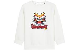 Skechers Свитшот New Year Marshmallow White Kids'