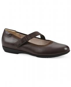 Женские балетки Carwen Cliffs by White Mountain, Dark Brown Smooth