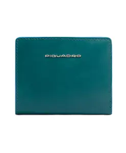 Небольшой складной кошелек Piquadro, зеленый
