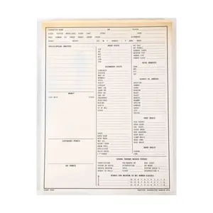 Листы фэнтезийных персонажей (100), Role Playing Games (Game Aids)