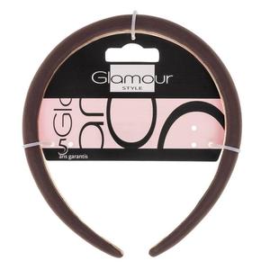 Inter Vion, Коричневый замшевый ободок для волос Inter-Vion