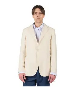 Весенняя куртка из льна, классический стиль. At.P.Co, бежевый