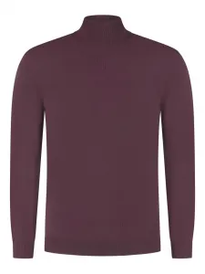 Свитер с высоким воротником Zanone, красный