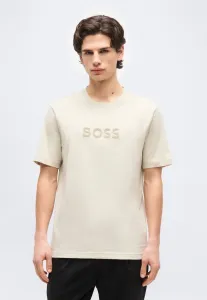Футболка с логотипом terrace Boss, Light Beige