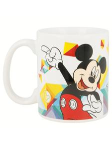 Кружка Disney 325 мл, керамическая кружка с изображением мальчиков-иконок в подарочном наборе для K, белая Disney, 12 x 10 см