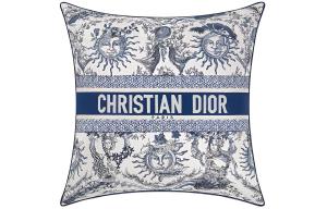 Подушка для сиденья DIOR, синий белый