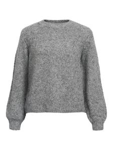 Object Пуловер цвета средне-серый меланж