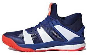 Кроссовки Stabil X Mid унисекс с низким верхом, синие/белые/оранжевые Adidas