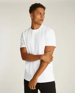 Мужская футболка с коротким рукавом и монограммой Calvin Klein Jeans, белый