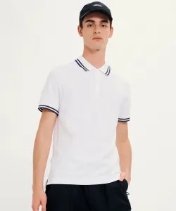 Футболка-поло COOLMAX с коротким рукавом, защитой от УФ-излучения, влагоотводящими свойствами и быстрым высыханием.