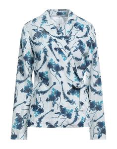 Блейзер 120% Lino, небесно-голубой