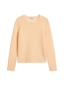 Marc O'Polo DENIM Полосатый свитер стандартного размера светло-оранжевого цвета