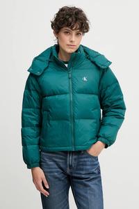 Пуховик Calvin Klein Jeans, бирюзовый