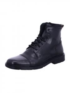 Мужские ботинки без подкладки черного цвета Bullboxer