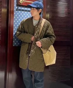 ◆Эксклюзивно в интернет-магазине◆Стеганое пальто, которое можно стирать