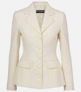 Блейзер из натуральной шерсти Dolce&Gabbana, Bianco Panna Chiaris