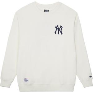 New Era Свитшот унисекс цвета слоновой кости White