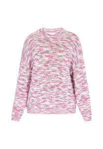 Usha BLUE LABEL Свитер в крапинку розового цвета