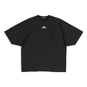 Футболка Balenciaga 3B Sports Icon Flat T-Shirt 'Black', черный