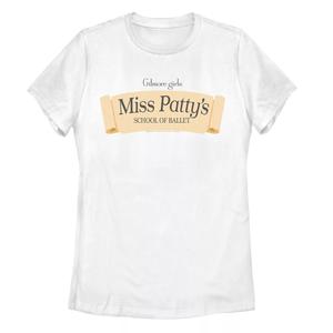 Футболка с логотипом «Gilmore Girls» для юниоров Miss Patty's School Of Ballet Licensed Character, белый