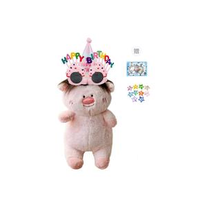 Оригинальные прически, милая плюшевая игрушка свинка, плюшевая кукла высота 40см BANLI