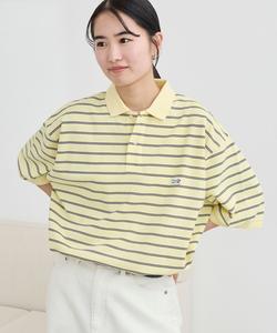 Поло-рубашка Dry Kanoko в полоску, изготовленная на заказ в магазине Penneys (Penny's), с влагоотводящими и быстросохнущими свойствами Coen, цвет Cream