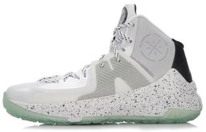 Баскетбольные кроссовки All In Team 3.5 мужские с высоким верхом серые/белые Lining