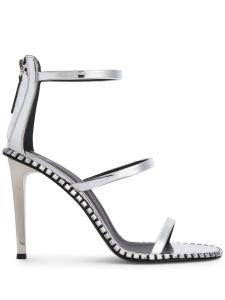 Giuseppe Zanotti босоножки Harmony Flare 105, серебристый