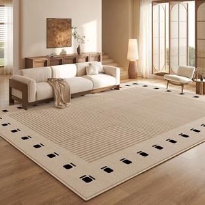 Budis Ковер 100х160 см для гостиной/спальни, кремовый, роскошный, моющийся, водостойкий, грязеотталкивающий