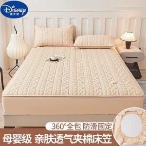 Disney Простыня на резинке 90х200 см, класс А, хлопок, узор "колосья пшеницы", цвет светло-хаки