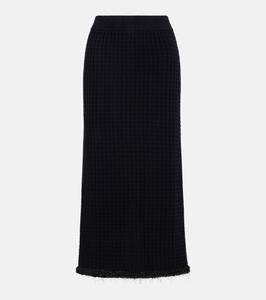 Карандаш из шерсти и кашемира с эффектом поношенности Jardin des Orangers, 255-90