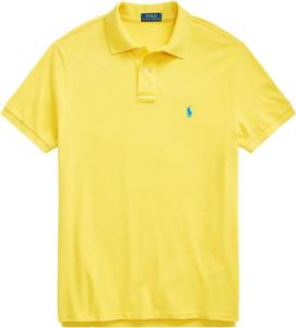POLO RALPH LAUREN Мужская новая классическая поло, Basic Yellowfin