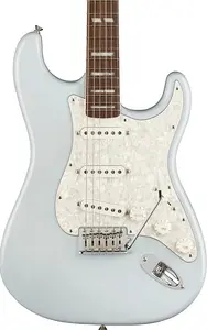 Fender Kenny Wayne Shepherd Signature Stratocaster с грифом из розового дерева, прозрачный выцветший синий Sonic