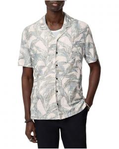 Рубашка John Varvatos Conant Camp Shirt, экрю