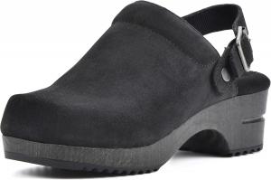 Белые горные туфли с кожаной стелькой WHITE MOUNTAIN, черный