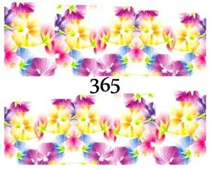 Водные наклейки для ногтей - №365, inna