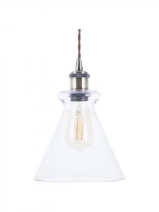 Beliani Подвесные светильники BERGANTES из прозрачного стекла - (Ш) 19 x (В) 120 x (Д) 19 см