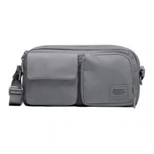 Lululemon Серый нейлоновый поясной рюкзак мужской, Gray
