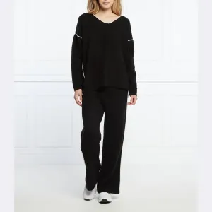 Oilcity спортивный костюм комфортной посадки с добавлением шерсти Silvian Heach, черный