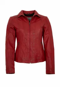 Кожаная куртка ally Lederjacken24, Rot