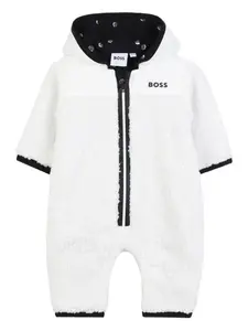Комбинезон на молнии BOSS Kidswear, белый
