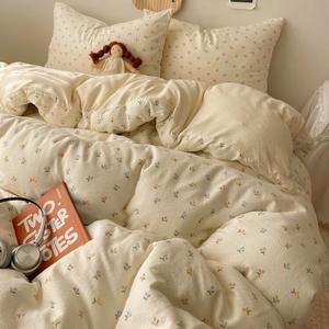 AVIVI Комплект постельного белья 1,8 м, 4 предмета, простыня, пододеяльник 180x220 см