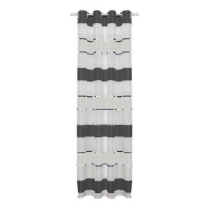 Штора с люверсами twentyfour Quer, 245 см цвет anthrazit/creme