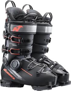 Мужские горнолыжные ботинки NORDICA Speedmachine 3 BOA 130 - высокопроизводительные, прочные, легкие универсальные горнолыжные ботинки с регулируемой посадкой, системой BOA Precision и подошвой Gripwalk, размер 28,5, Black / Anthracite / Red